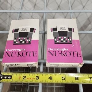 Burroughs NU-KOTE Twin Spool Ribbons